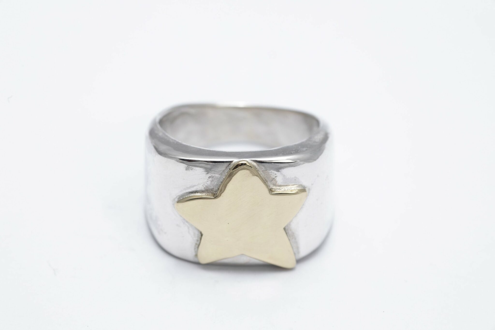 Un Paio Alla Moda Acciaio Inox Fakeplugs Strass Stella Finto Plug